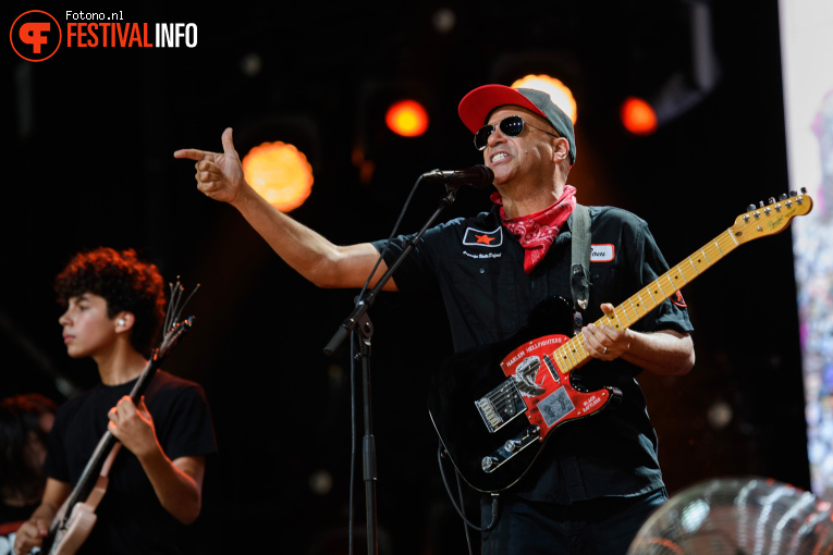 Tom Morello op Pinkpop 2026 - zondag foto