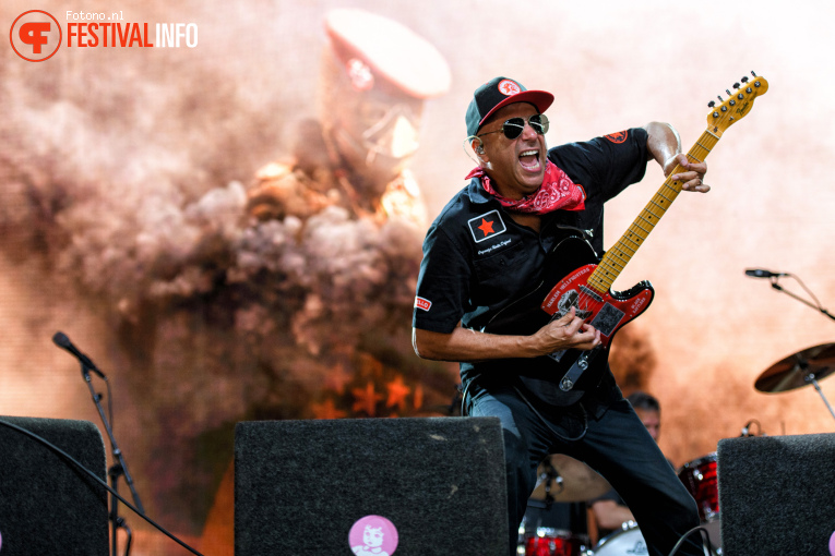 Tom Morello op Pinkpop 2026 - zondag foto