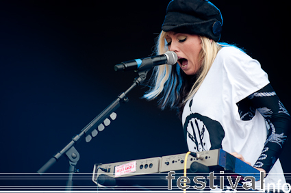 The Ting Tings op Sziget 2009 foto