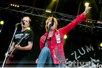 Die Toten Hosen op Sziget 2009 foto