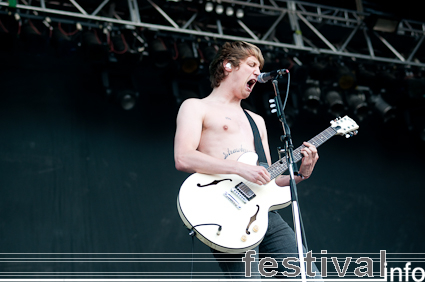 The Subways op Sziget 2009 foto