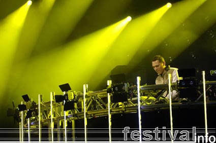 Tiësto op Dauwpop 2005 foto