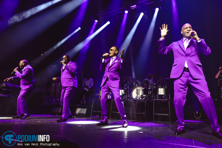 Four Tops op The Four Tops & The Temptations - 23/06 - TivoliVredenburg foto