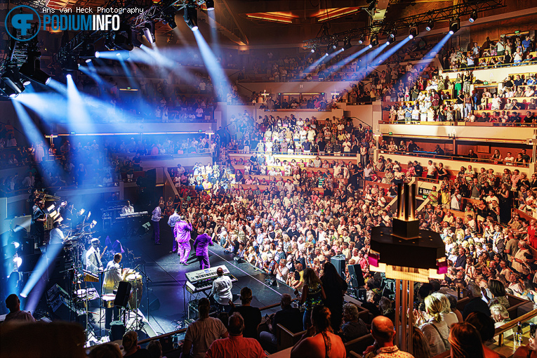 Four Tops op The Four Tops & The Temptations - 23/06 - TivoliVredenburg foto
