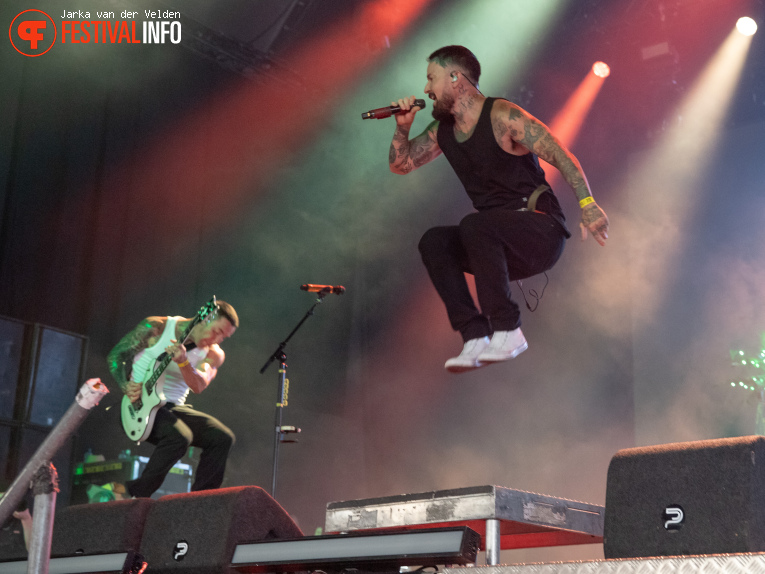Hollywood Undead op Jera On Air 2026 - Vrijdag foto