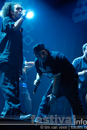 Kyteman's Hiphop Orkest op Lowlands 2009 foto