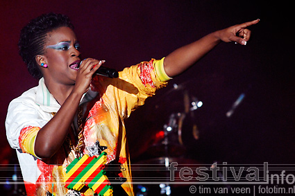 Basement Jaxx op Lowlands 2009 foto