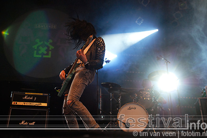 Elle Bandita op Lowlands 2009 foto