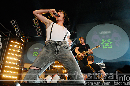 Elle Bandita op Lowlands 2009 foto