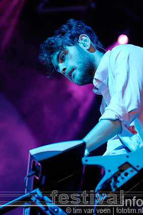 La Roux op Lowlands 2009 foto