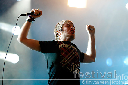 Enter Shikari op Lowlands 2009 foto