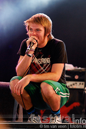 Enter Shikari op Lowlands 2009 foto