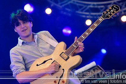 Vampire Weekend op Lowlands 2009 foto