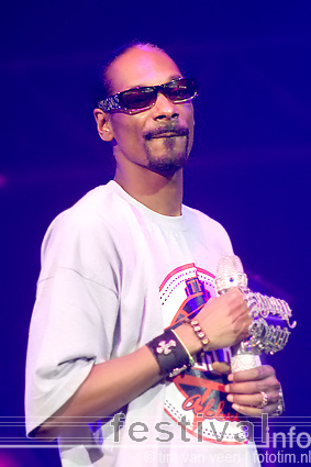 Snoop Dogg op Lowlands 2009 foto