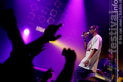 Snoop Dogg op Lowlands 2009 foto