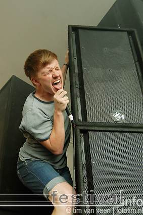 Rolo Tomassi op Lowlands 2009 foto