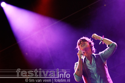 Paolo Nutini op Lowlands 2009 foto