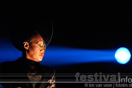 Grace Jones op Lowlands 2009 foto