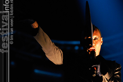 Grace Jones op Lowlands 2009 foto