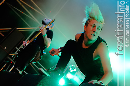 The Blackout op Lowlands 2009 foto