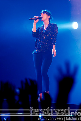 Lily Allen op Lowlands 2009 foto