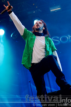 Sonata Arctica op Lowlands 2009 foto