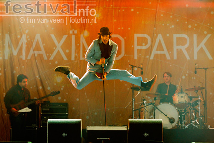 Maxïmo Park op Lowlands 2009 foto