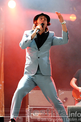 Maxïmo Park op Lowlands 2009 foto