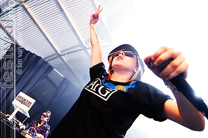 Lady Sovereign op Lowlands 2009 foto