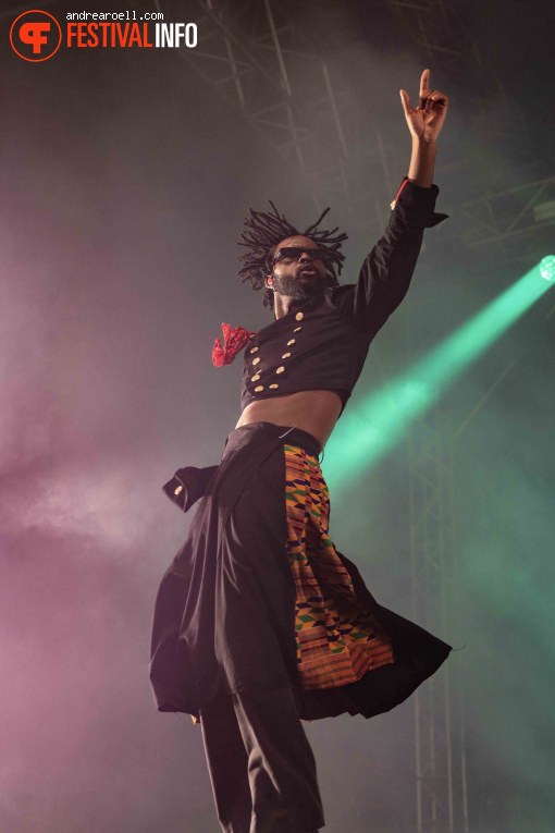 Genesis Owusu op Roskilde Festival 2026 foto