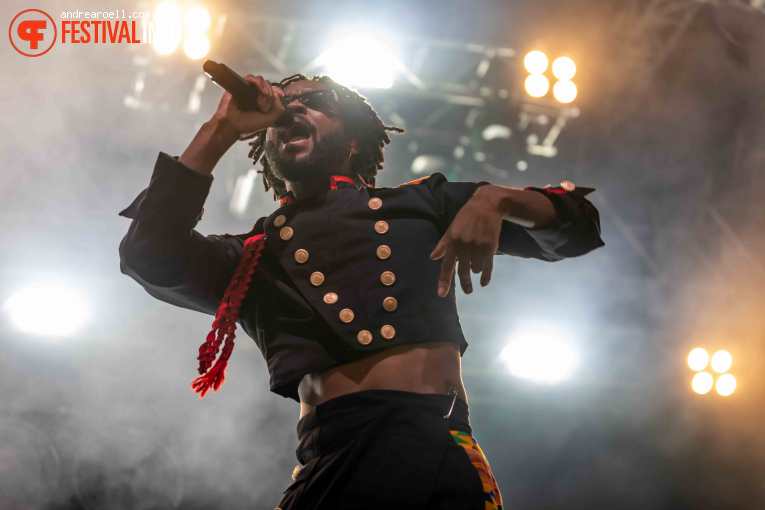 Genesis Owusu op Roskilde Festival 2026 foto