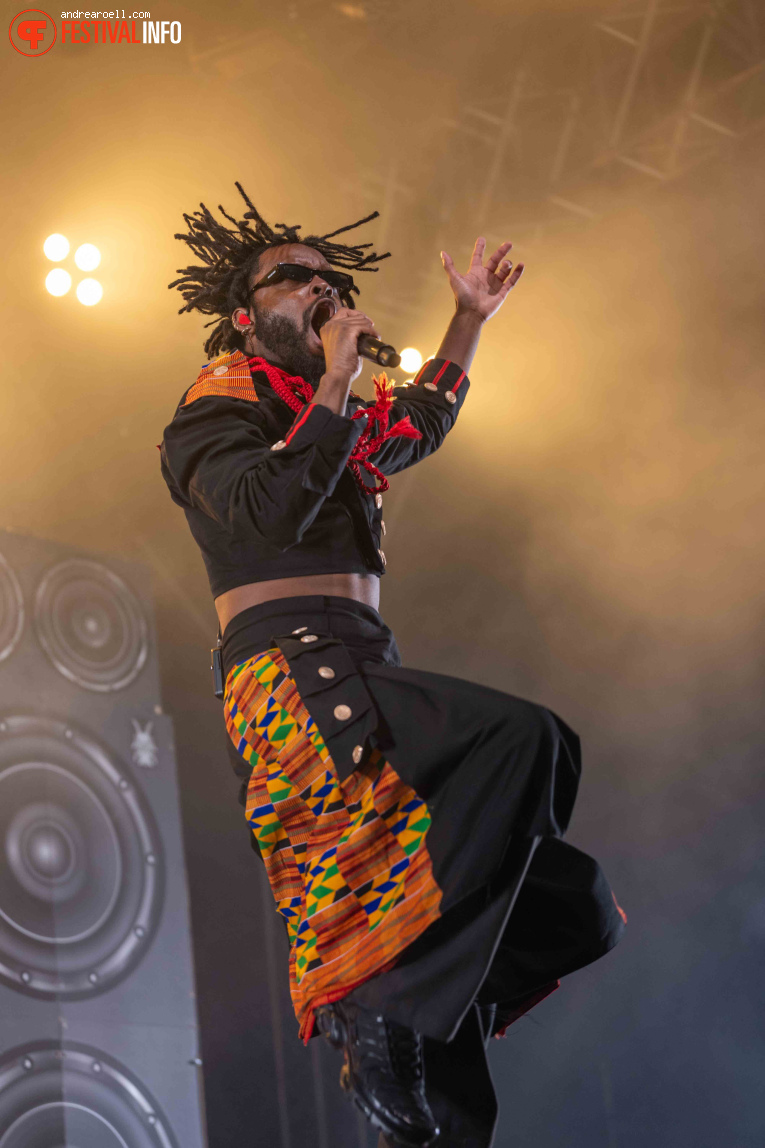 Genesis Owusu op Roskilde Festival 2026 foto
