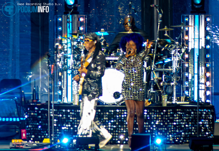 Nile Rodgers & Chic op Nile Rodgers & Chic - Royal Park Live - 09/07 - Paleis Soestdijk foto
