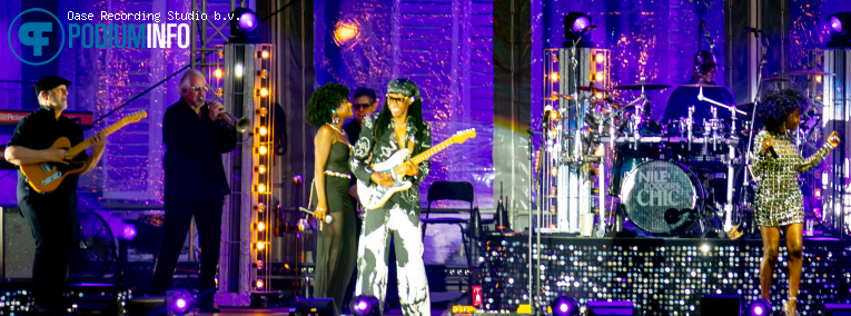 Nile Rodgers & Chic op Nile Rodgers & Chic - Royal Park Live - 09/07 - Paleis Soestdijk foto
