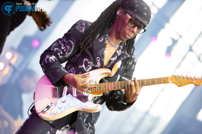 Nile Rodgers & Chic op Nile Rodgers & Chic - Royal Park Live - 09/07 - Paleis Soestdijk foto