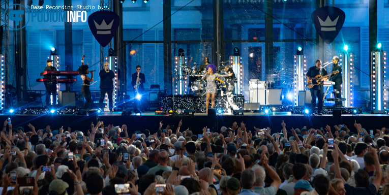 Nile Rodgers & Chic op Nile Rodgers & Chic - Royal Park Live - 09/07 - Paleis Soestdijk foto