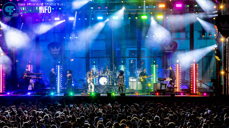 Nile Rodgers & Chic op Nile Rodgers & Chic - Royal Park Live - 09/07 - Paleis Soestdijk foto