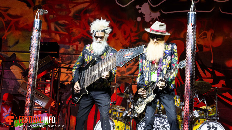 ZZ Top op Bospop 2026 - Zaterdag foto