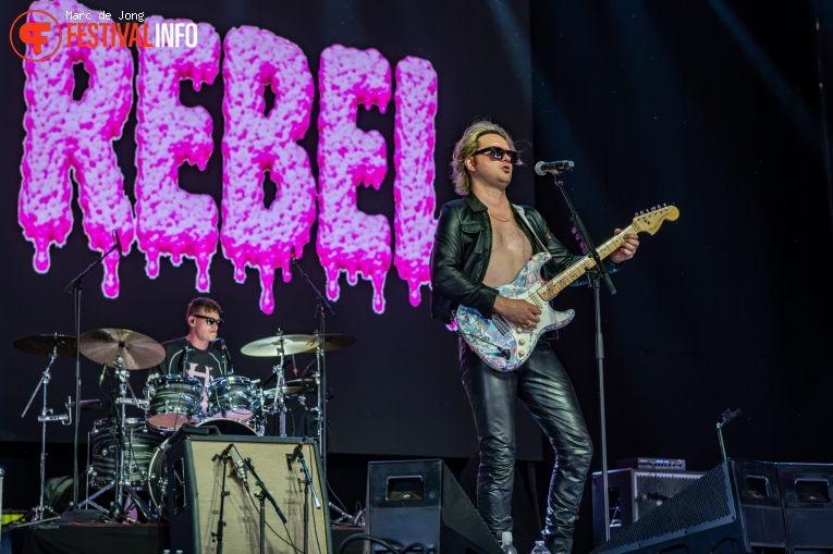 Jett Rebel op Bospop 2026 - Zondag foto