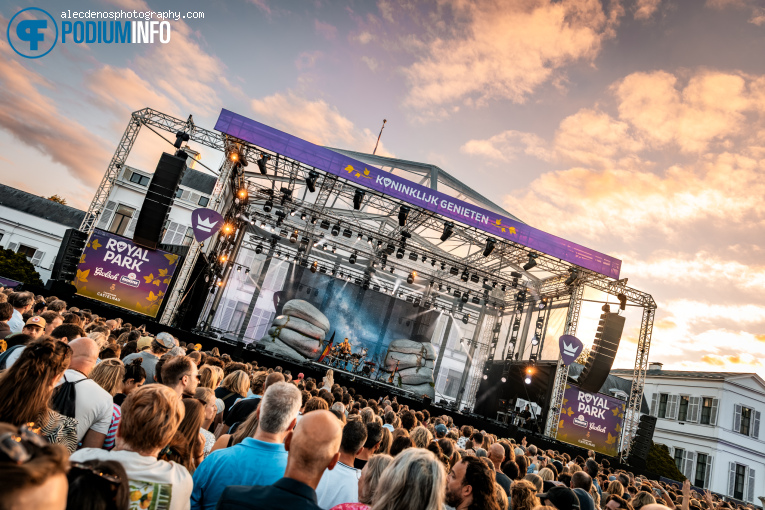 Xavier Rudd op Xavier Rudd - Royal Park Live - 08/07 - Paleis Soestdijk foto