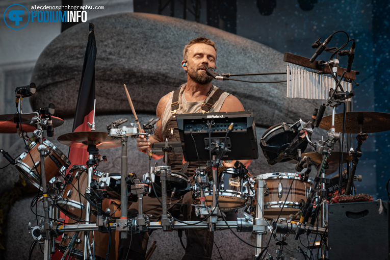 Xavier Rudd op Xavier Rudd - Royal Park Live - 08/07 - Paleis Soestdijk foto