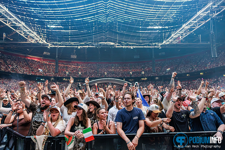 Luke Combs op Luke Combs -  My Kinda Saturday Night Tour - 11/07 - Johan Cruijff ArenA foto