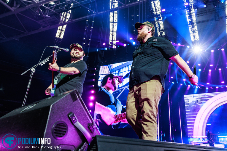 Luke Combs op Luke Combs -  My Kinda Saturday Night Tour - 11/07 - Johan Cruijff ArenA foto
