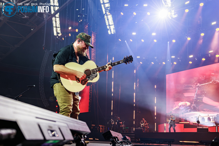 Luke Combs op Luke Combs -  My Kinda Saturday Night Tour - 11/07 - Johan Cruijff ArenA foto