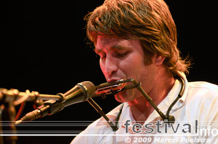 Pete Murray op Huntenpop 2009 foto