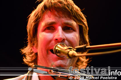 Pete Murray op Huntenpop 2009 foto