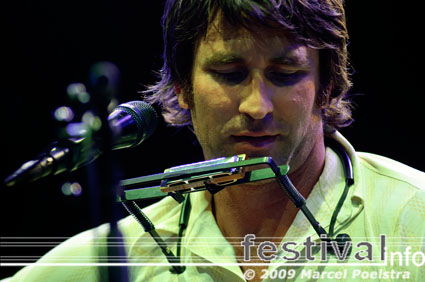 Pete Murray op Huntenpop 2009 foto