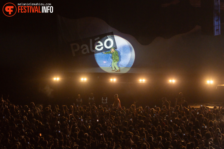 Gorillaz op Paléo 2026 foto