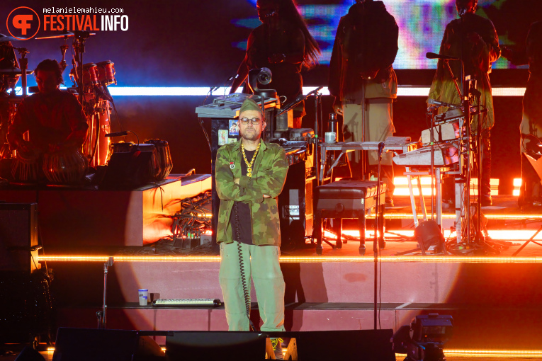 Gorillaz op Paléo 2026 foto