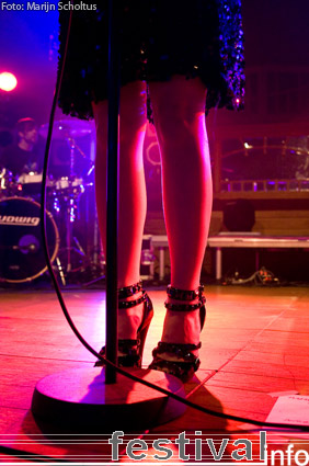 Little Boots op Haldern Pop 2009 foto